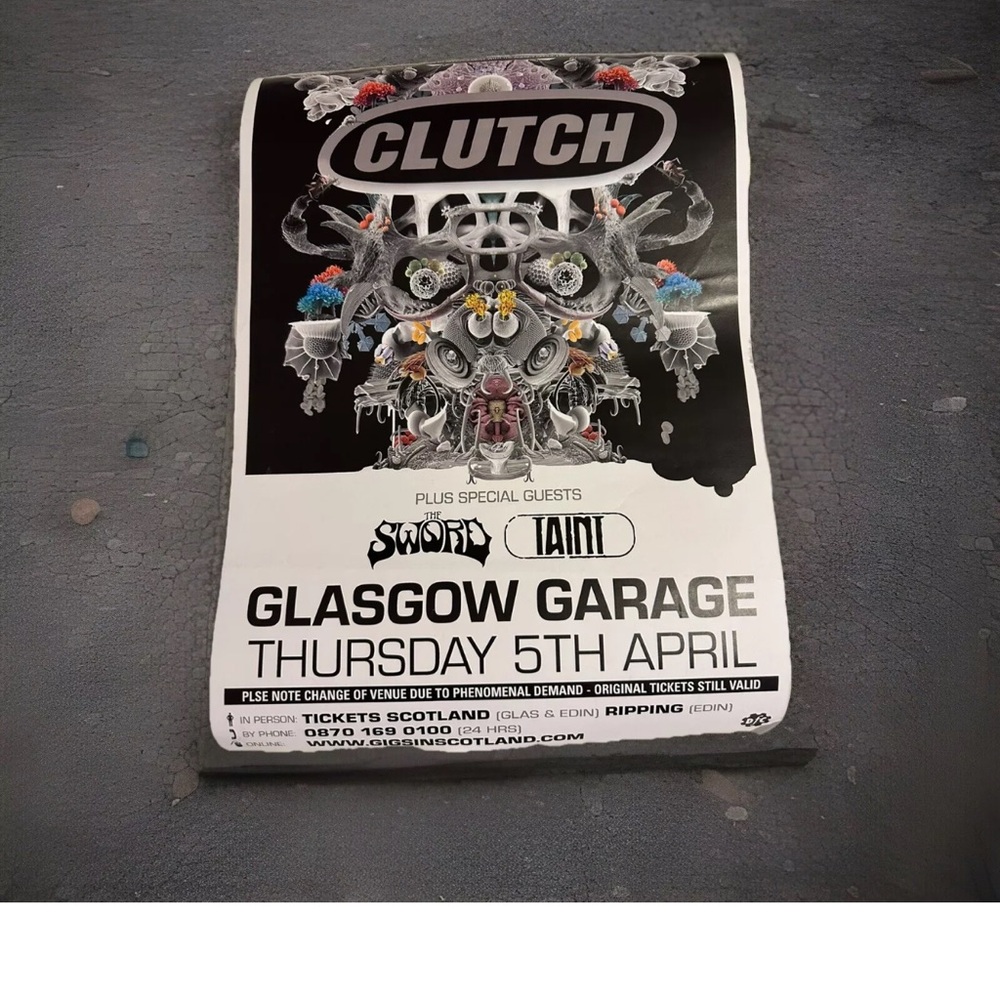 Clutch Concert Poster